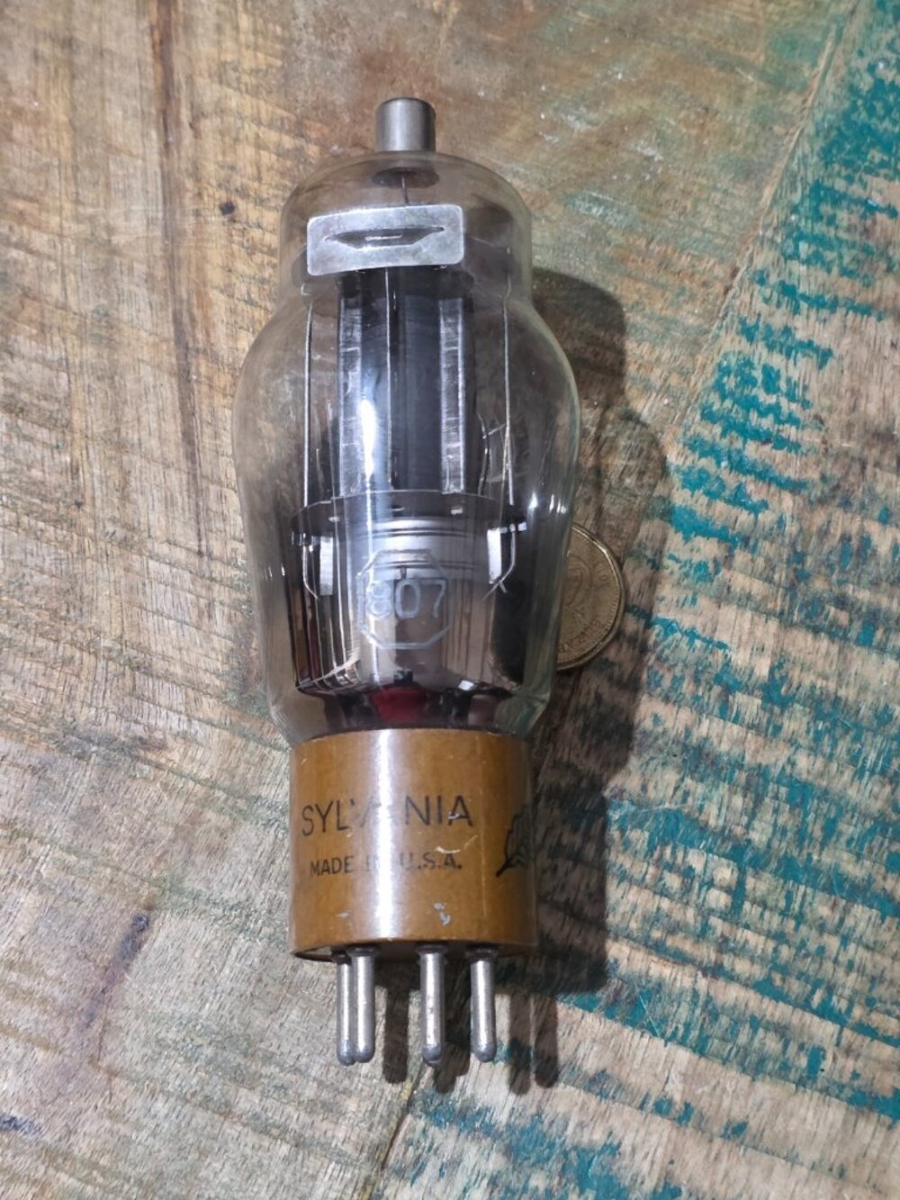 Sylvania 807 Vintage Vacuum Tube – USA – Untested